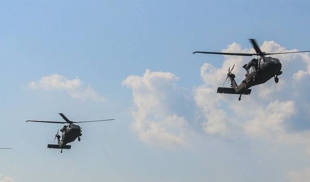 ABD’de iki helikopter havada çarpıştı