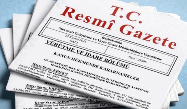 Resmi Gazete'de yayımlandı: 3 ile yeni emniyet müdürü atandı