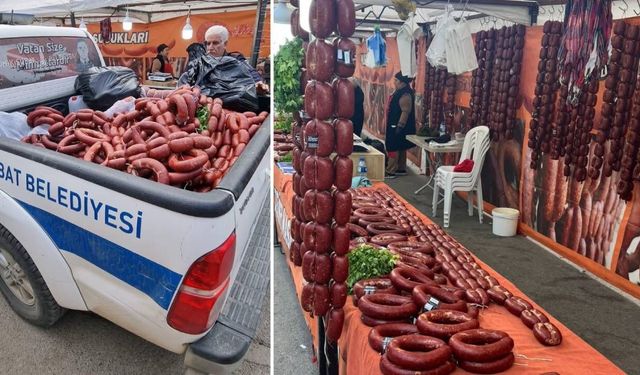 Gıdada skandal bitmiyor! Tarihi geçmiş 850 kilogram sucuk ele geçirildi