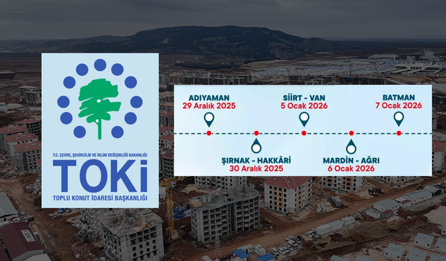TOKİ Adıyaman kura sonuçları sorgulama ekranı - TOKİ 500 bin konutta ilk kuralar çekildi! Sırada hangi iller var?