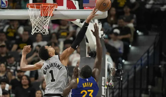 Wembanyama’dan tarihi blok serisi