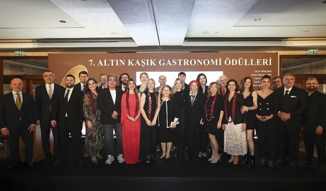 7. Altın Kaşık Gastronomi Ödülleri sahiplerini buldu