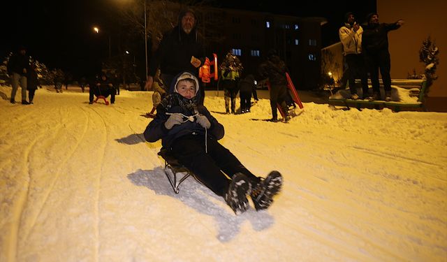 Bayburt'ta "2. Kızak Festivali" düzenlendi