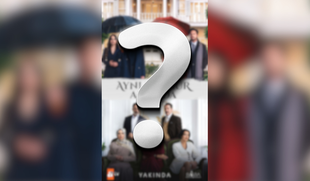 'Aynı Yağmur Altında' afişi yayınlandı! Kadro ilk kez aynı karede!