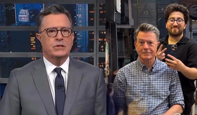 ABD’li şovmen Stephen Colbert Türk berbere gitti, berber viral oldu