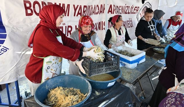 Bodrum'da Hamsi Festivali gerçekleşti
