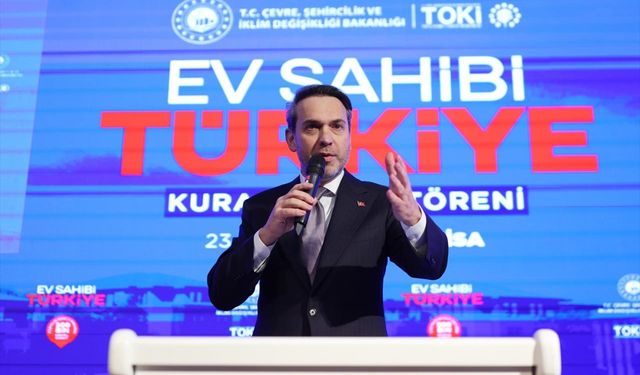 Bakan Bayraktar vatandaşa yönelik konut ve doğalgazdaki hedefi açıkladı