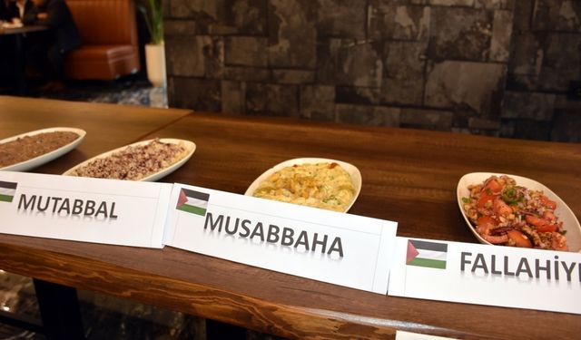 Filistin yemekleri Kırıkkale'de tanıtıldı