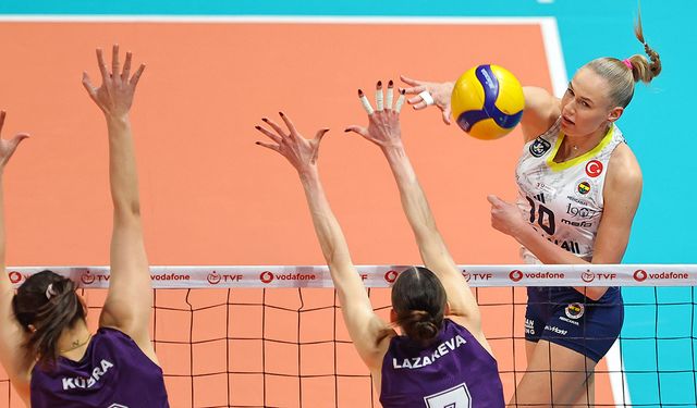 Fenerbahçe Medicana Zeren Spor'a 3-2 mağlup oldu