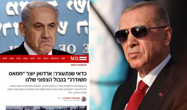 İsrail basınında panik: Bölgede tüm ipler Erdoğan'ın elinde!