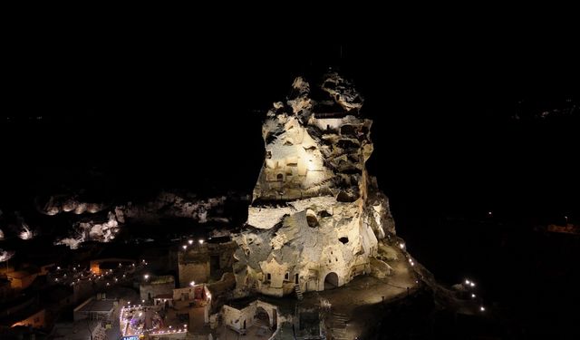 Kapadokya’da gece turizmi Ortahisar’la devam ediyor