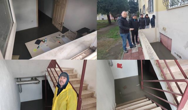 Manisa'yı sağanak vurdu! Su baskınları oldu