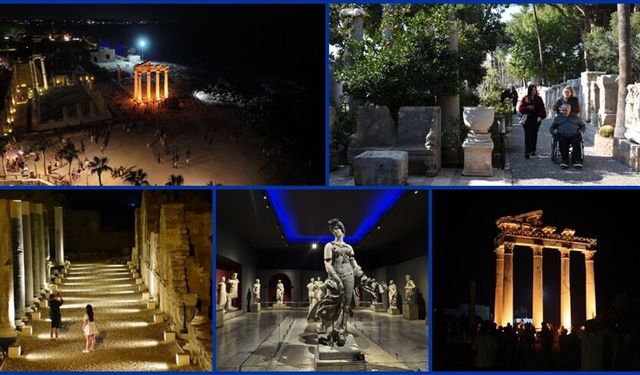 Antalya'daki tarihi yerleri 3 milyon kişi gördü