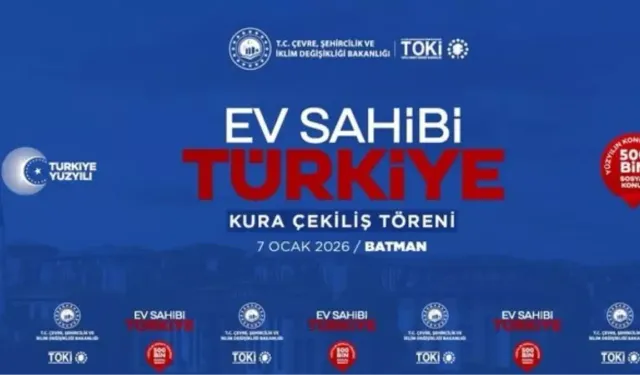 TOKİ Batman kura çekimi canlı izle! Kura sonuçları nasıl sorgulanır? TOKİ Batman kura çekimi canlı nasıl izlenir?