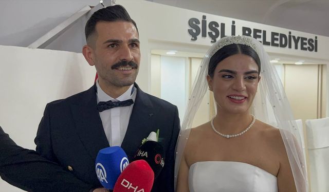 İstanbul’da 14 Şubat mesaisi: Nikâh salonları doldu, taştı