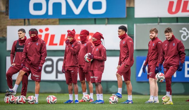 Trabzonspor Fenerbahçe ile oynayacağı derbi hazırlıklarına devam etti!