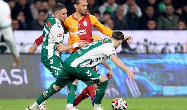 Galatasaray Konya'dan beklediğini alamadı: 2-0
