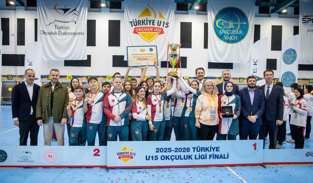 15 Yaş Altı Okçuluk Türkiye Finalleri tamamlandı