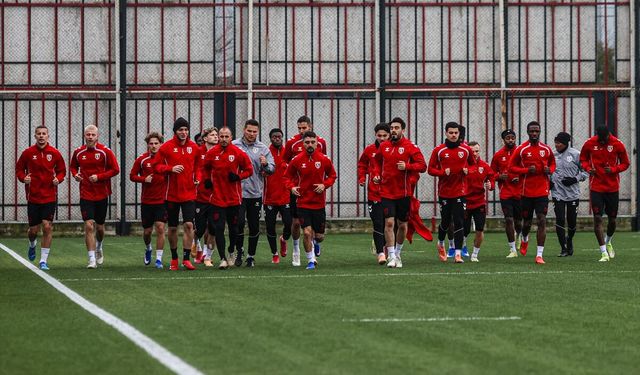 Samsunspor Konferans Ligi'nde oynayacağı Shkendija maçının hazırlıklarına başladı