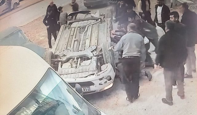 Bursa'da ehliyetsiz sürücü dehşet saçtı