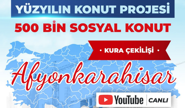 Afyonkarahisar TOKİ kura çekimi ne zaman, saat kaçta? Nereden izlenir? TOKİ isim listesi sorgulama