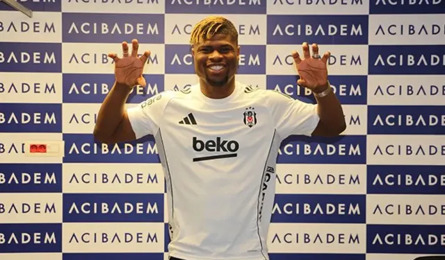 Beşiktaş'ta Agbadou: Yeni bir meydan okuma için hazırım!