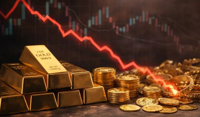 Altındaki düşüş derinleşti: 11 haftanın en düşüğünde!