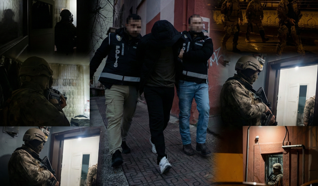 Ankara Merkezli Suç Örgütüne Şafak Baskını! 37 adres, 35 araç ve kıskıvrak yakalanan 37 şüpheli