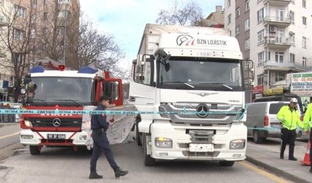 Ankara'da feci kaza! Tırın çarptığı kadın yaşamını yitirdi