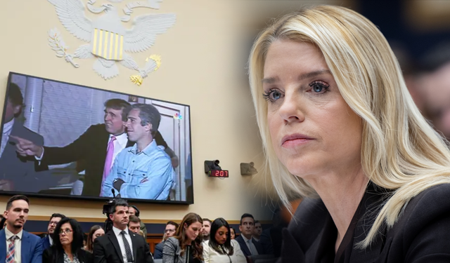 Jeffrey Epstein soruldu Adalet Bakanı Pam Bondi çıldırdı! Temsilciler Meclisi'nde tansiyon yükseldi