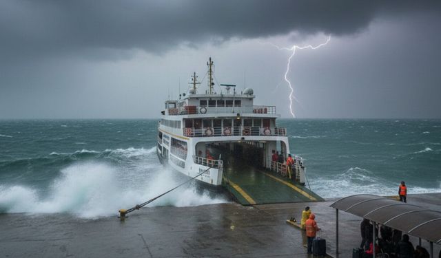Gökçeada ve Bozcaada seferlerine fırtına engeli