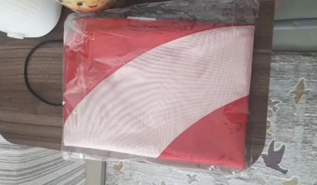 Bursa'da gözleri yaşartan kurye: Türk bayrağını fark etti hemen harekete geçti