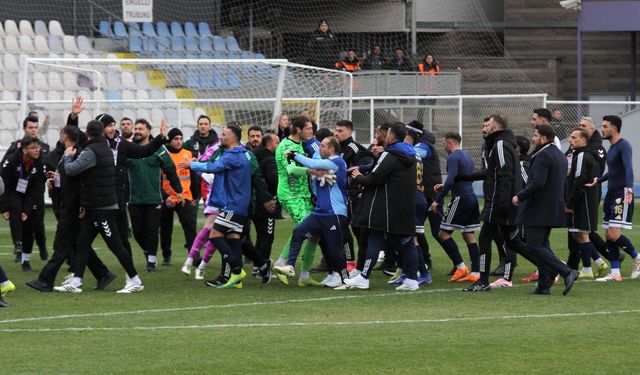 Ankara’da olaylı maç: Keçiörengücü – Erzurumspor FK maçında kavga çıktı