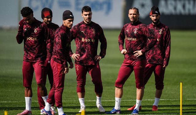 Galatasaray, Juventus maçının hazırlıklarını tamamladı