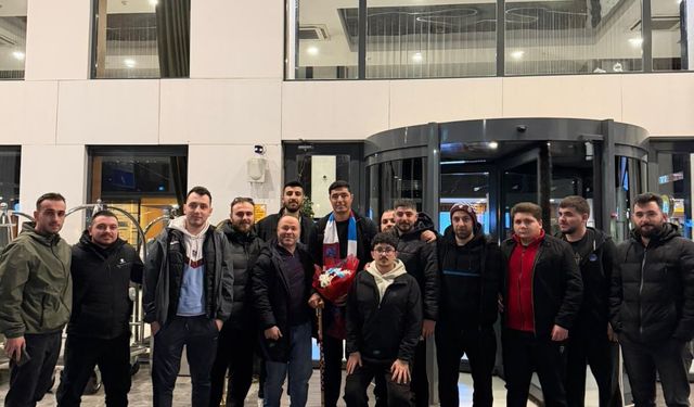 Oscar Cardozo derbiyi izlemek için Trabzon’da!