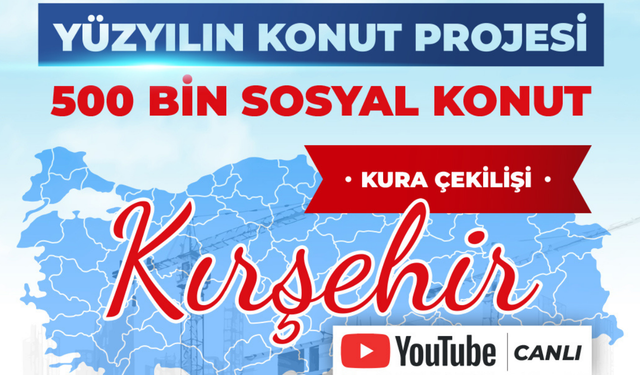TOKİ Kırşehir kurası ne zaman, saat kaçta? Canlı nereden izlenir? İsim sorgulama listesi