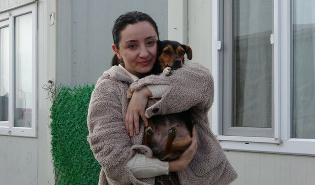 Malatya'da konteyner kentin maskotu: Boncuk