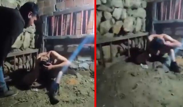 Mardin'de çocuğa işkence: Kan donduran görüntüler ortaya çıktı!