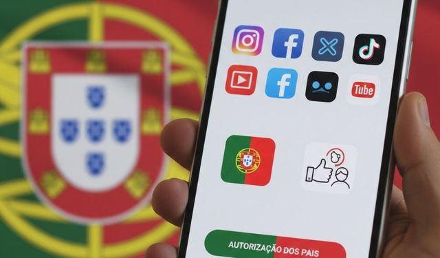 Portekiz'de 13-16 yaş çocukların sosyal medya kullanımı ebeveyn izniyle