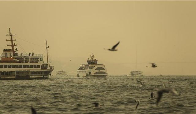 Meteoroloji'den Marmara Bölgesi'ne toz taşınımı uyarısı