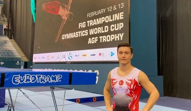 Hüseyin Engin Yontucu’dan Trampolin Cimnastik Dünya Kupası’nda tarihi bronz