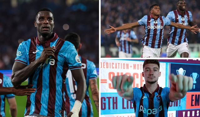 Trabzonspor’un gol yükünü Onuachu, Augusto, Muçi çekiyor