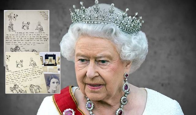 Kraliçe Elizabeth'in çocukluk mektubu rekor fiyata alıcı bekliyor