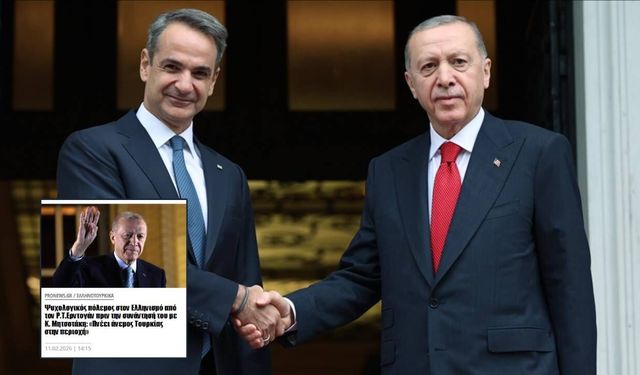 Yunan basınından Erdoğan yorumu: "Psikolojik savaş yürütülüyor"
