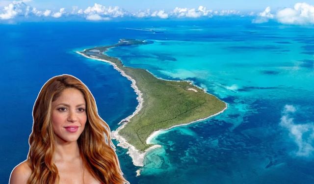 Shakira'nın gizli cenneti satışta: 25 milyon euroya ada!