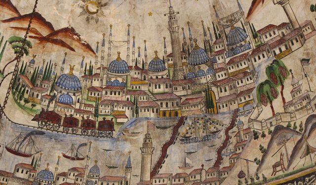 3 farklı şehri tek karede buluşturan 150 yıllık minyatür!