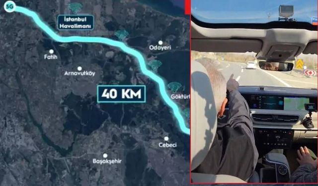İstanbul'da bir ilk! 5G destekli yol hizmete girdi