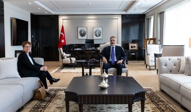 Bakan Fidan, EBRD Başkanı Basso'yu kabul etti