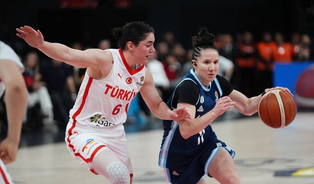 A Milli Kadın Basketbol Takımımız Arjantin'e mağlup