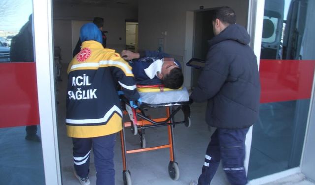 Konya’da inşaattan düşen işçi yaralandı